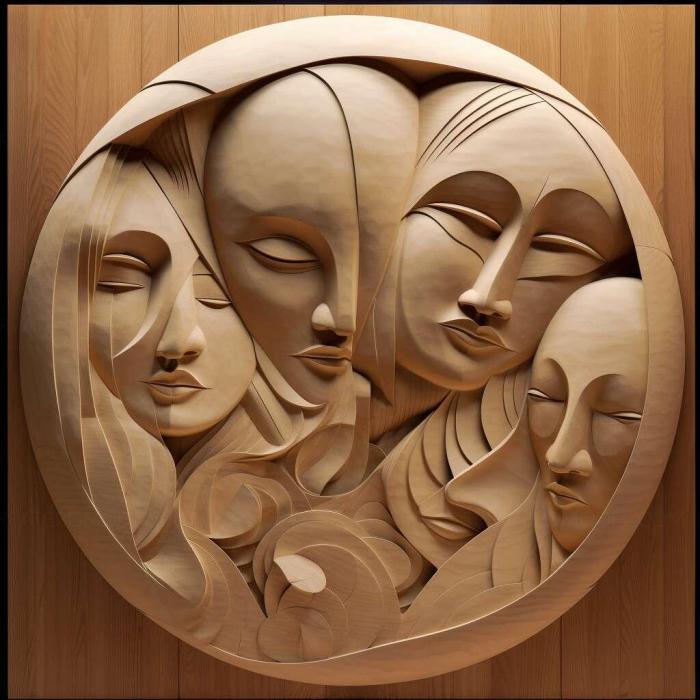 نموذج ثلاثي الأبعاد لآلة CNC 3D Art 